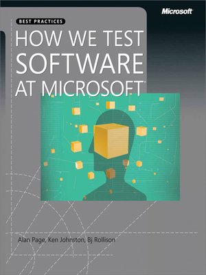 cover image of How We Test Software at Microsoft&#174;